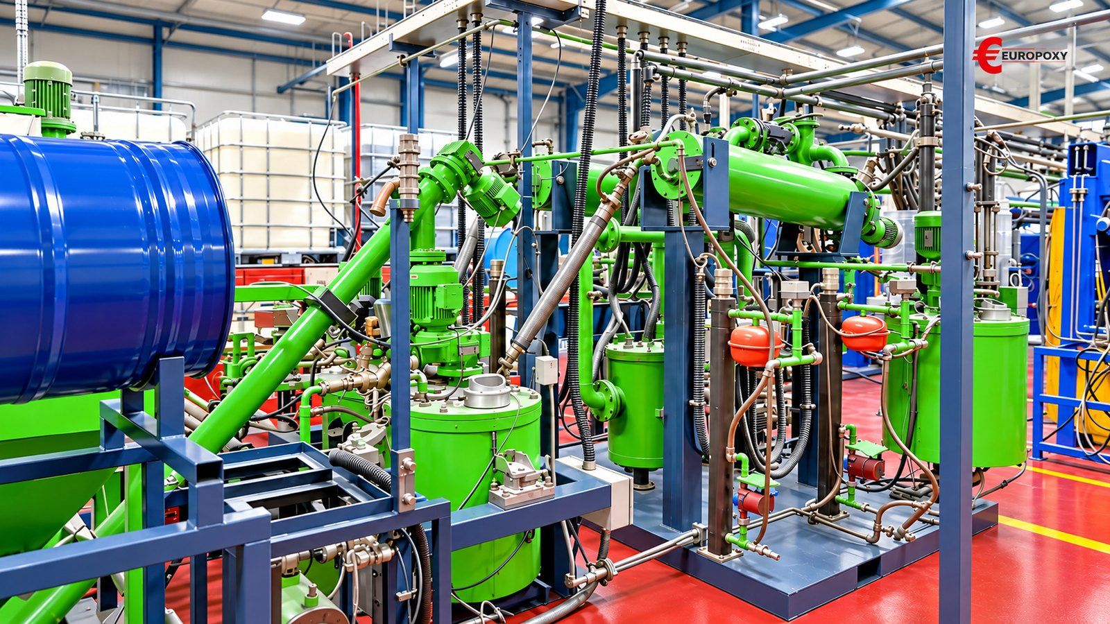 Hedrich automated vacuum casting plant